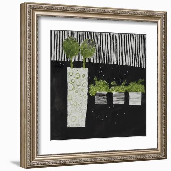 Potted Plants-Susan Brown-Framed Giclee Print