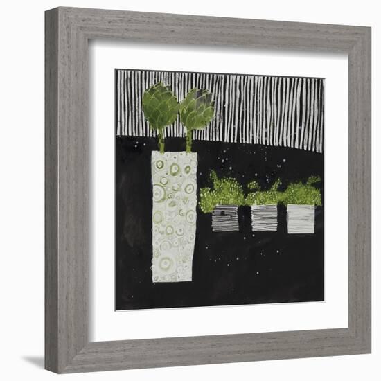 Potted Plants-Susan Brown-Framed Giclee Print