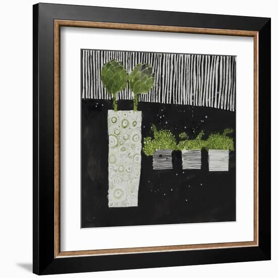 Potted Plants-Susan Brown-Framed Giclee Print