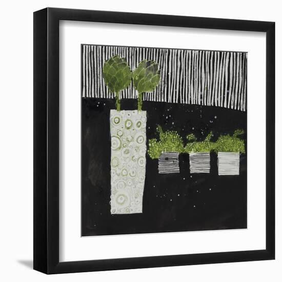 Potted Plants-Susan Brown-Framed Giclee Print