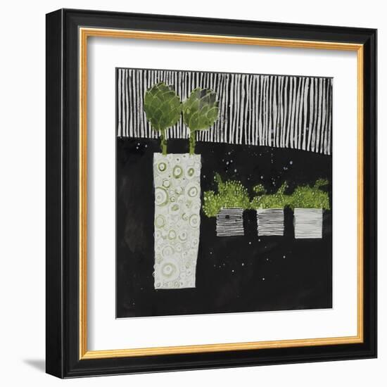 Potted Plants-Susan Brown-Framed Giclee Print