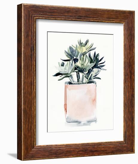 Potted Succulent IV-Jennifer Parker-Framed Premium Giclee Print