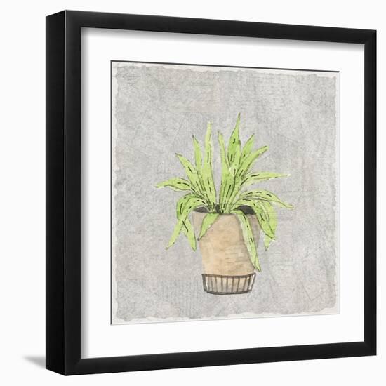 Potted Succulents 2-Kimberly Allen-Framed Art Print