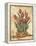 Potted Tulips-Tina Chaden-Framed Stretched Canvas