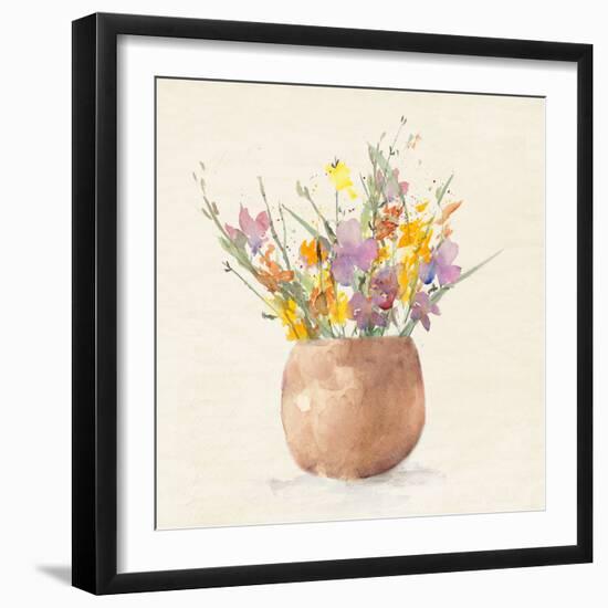 Potted Wildflowers-Lanie Loreth-Framed Photographic Print