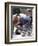 Potter at Work on Wheel at Rustic Fayre, Devon, England, United Kingdom-Ian Griffiths-Framed Photographic Print