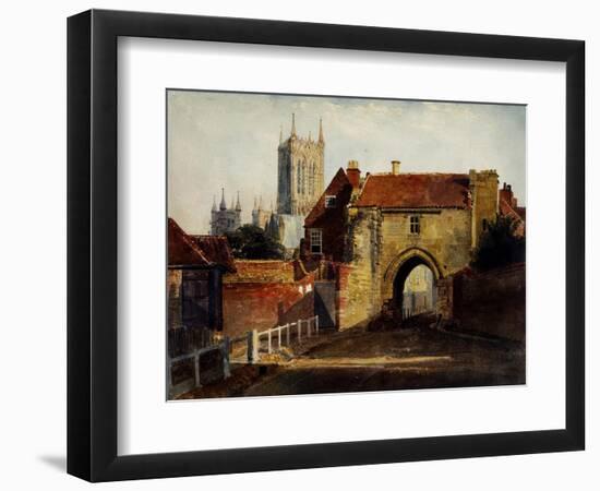 Potter Gate, Lincolnshire-Peter De Wint-Framed Giclee Print