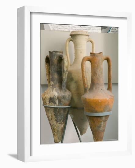 Pottery at the Naval History Museum, Constanta, Romania-Russell Young-Framed Photographic Print