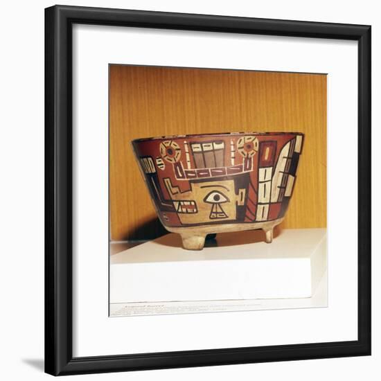 Pottery Bowl from Tiahuanaco Culture, Peru, 600-1000-Unknown-Framed Giclee Print