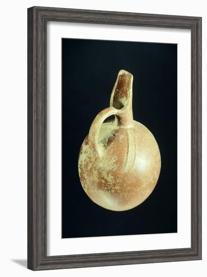 Pottery Brocca Jug with a Single Handle from Anatolia-null-Framed Giclee Print