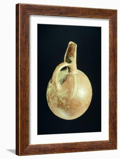 Pottery Brocca Jug with a Single Handle from Anatolia-null-Framed Giclee Print
