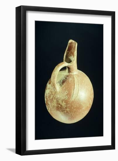 Pottery Brocca Jug with a Single Handle from Anatolia-null-Framed Giclee Print