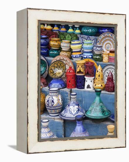 Pottery, Essaouira, Morocco-William Sutton-Framed Premier Image Canvas