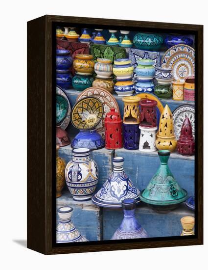 Pottery, Essaouira, Morocco-William Sutton-Framed Premier Image Canvas