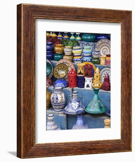 Pottery, Essaouira, Morocco-William Sutton-Framed Photographic Print