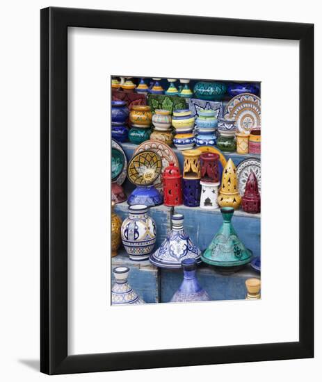 Pottery, Essaouira, Morocco-William Sutton-Framed Photographic Print