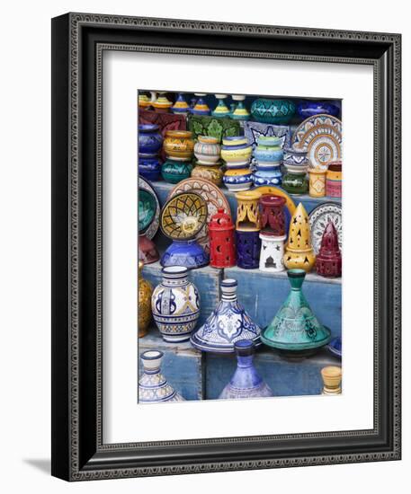 Pottery, Essaouira, Morocco-William Sutton-Framed Photographic Print