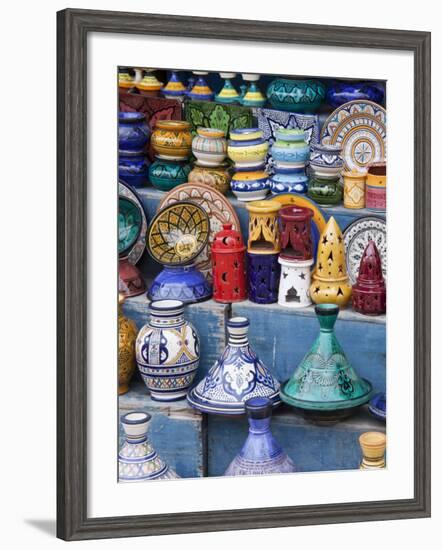 Pottery, Essaouira, Morocco-William Sutton-Framed Photographic Print