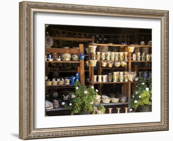 Pottery for Sale, Oaxaca, Mexico, North America-R H Productions-Framed Photographic Print