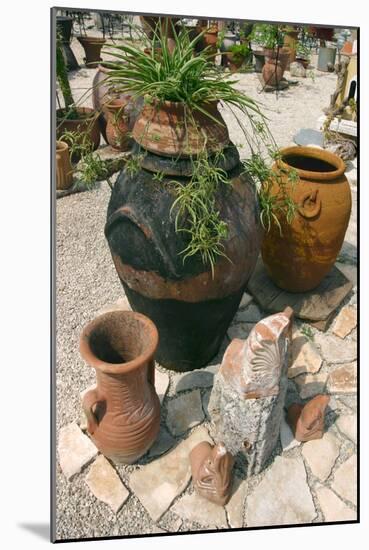 Pottery Karavomilos, Kefalonia, Greece-Peter Thompson-Mounted Photographic Print