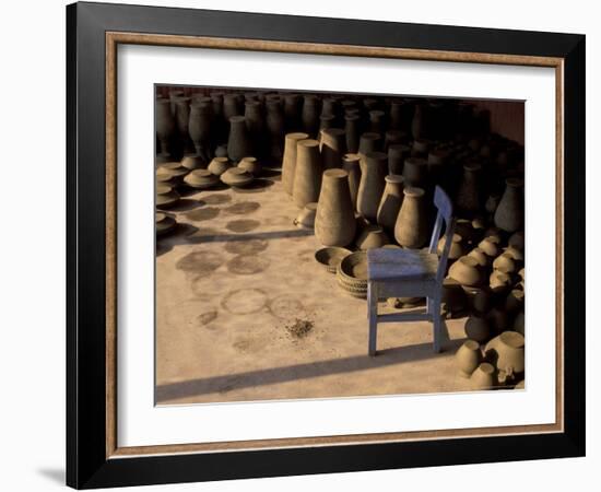 Pottery of the Piatra Neamt Region, Romania-Gavriel Jecan-Framed Photographic Print