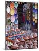 Pottery Shop, Marrakech, Morocco-William Sutton-Mounted Photographic Print