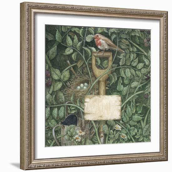 Potting Shed-Anne Yvonne Gilbert-Framed Giclee Print