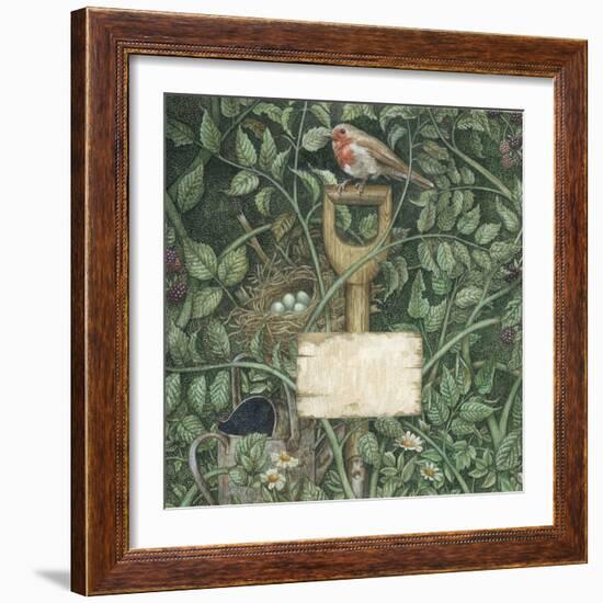 Potting Shed-Anne Yvonne Gilbert-Framed Giclee Print