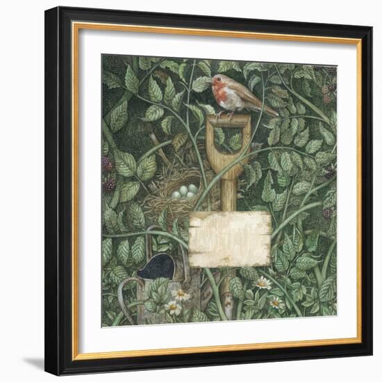 Potting Shed-Anne Yvonne Gilbert-Framed Giclee Print