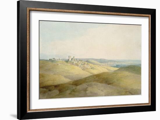 Pough Hill, Near Bude, Cornwall-Francis Towne-Framed Giclee Print