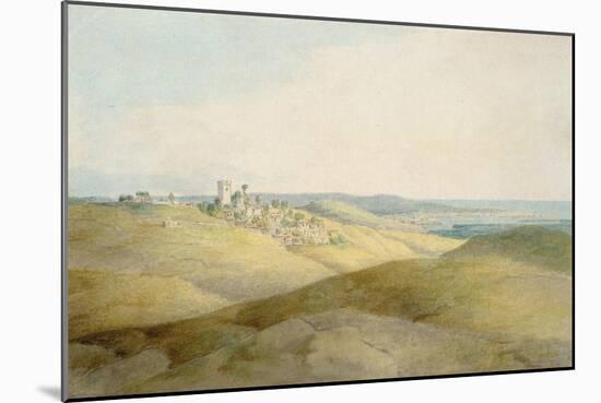 Pough Hill, Near Bude, Cornwall-Francis Towne-Mounted Giclee Print