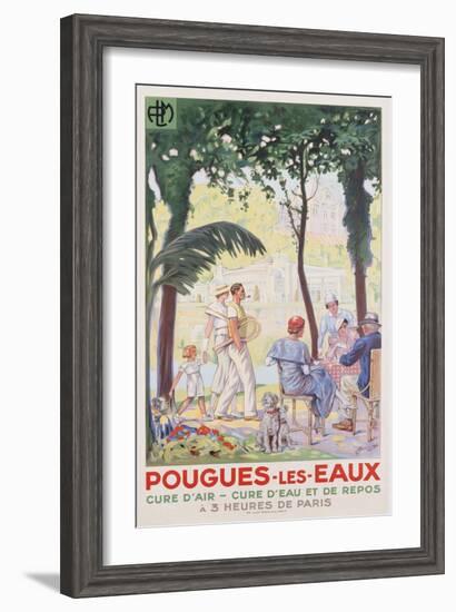 Pougues Les Eaux, Plm, 1935-Leon Benigni-Framed Giclee Print