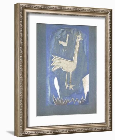 Poule-Georges Braque-Framed Collectable Print