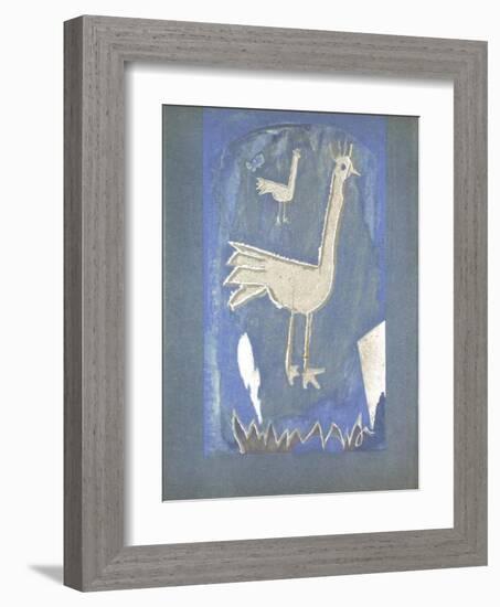 Poule-Georges Braque-Framed Collectable Print