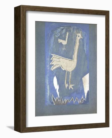 Poule-Georges Braque-Framed Collectable Print