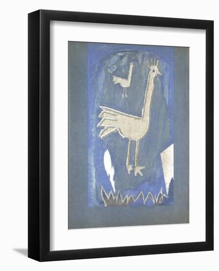 Poule-Georges Braque-Framed Collectable Print