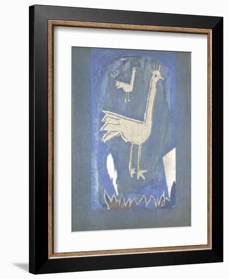 Poule-Georges Braque-Framed Collectable Print