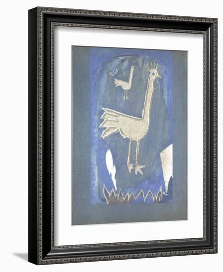 Poule-Georges Braque-Framed Collectable Print