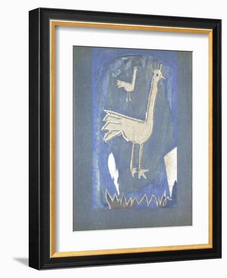 Poule-Georges Braque-Framed Collectable Print