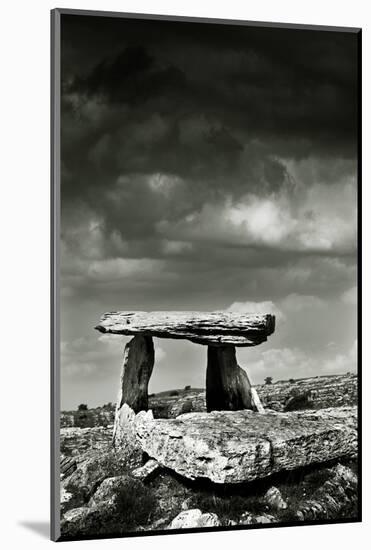 Poulnabrone Dolmen, Burren, County Clare, Neolithic Age, Hole of the Worries-Bluehouseproject-Mounted Photographic Print