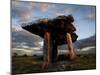 Poulnabrone Dolmen Megalithic Tomb, Burren, County Clare, Munster, Republic of Ireland (Eire)-Andrew Mcconnell-Mounted Photographic Print