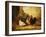 Poultry and Pigeons in an Interior-Walter Hunt-Framed Giclee Print