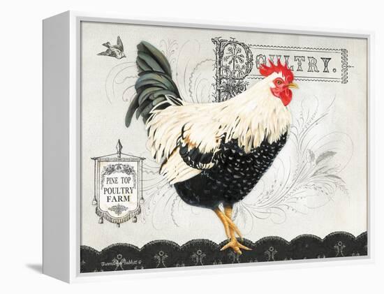 Poultry Farm II-Gwendolyn Babbitt-Framed Stretched Canvas