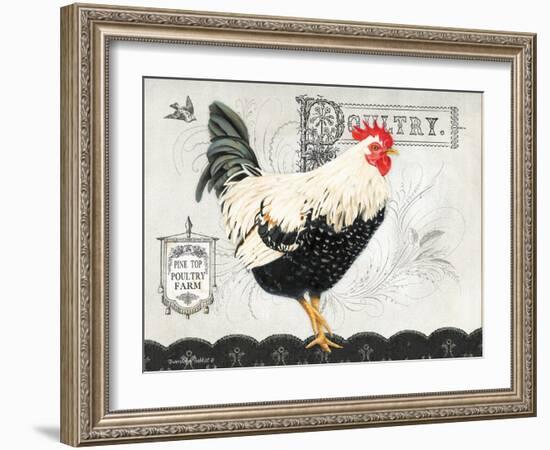 Poultry Farm II-Gwendolyn Babbitt-Framed Art Print