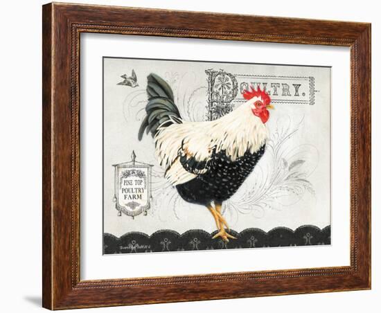 Poultry Farm II-Gwendolyn Babbitt-Framed Art Print