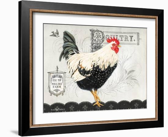 Poultry Farm II-Gwendolyn Babbitt-Framed Art Print