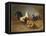 Poultry Feeding-Arthur Fitzwilliam Tait-Framed Premier Image Canvas