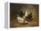 Poultry Feeding-Arthur Fitzwilliam Tait-Framed Premier Image Canvas