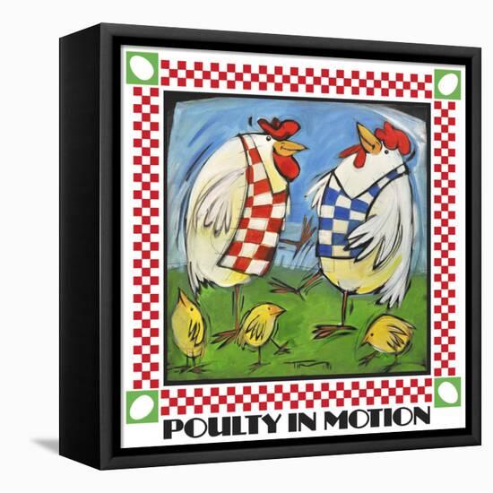 Poultry in Motion Poster-Tim Nyberg-Framed Premier Image Canvas