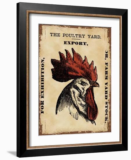 Poultry  Yard-null-Framed Giclee Print